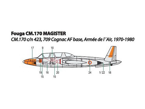 Fouga CM.170 Magister (Armee de l'Air)