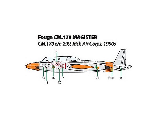 Fouga CM.170 Magister (Irish Air Corps)