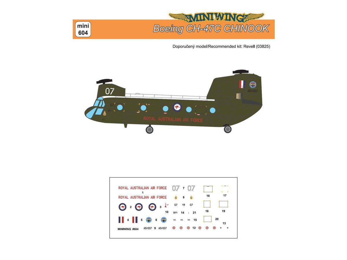 Boeing CH-47C Chinook (RAAF), for Revell