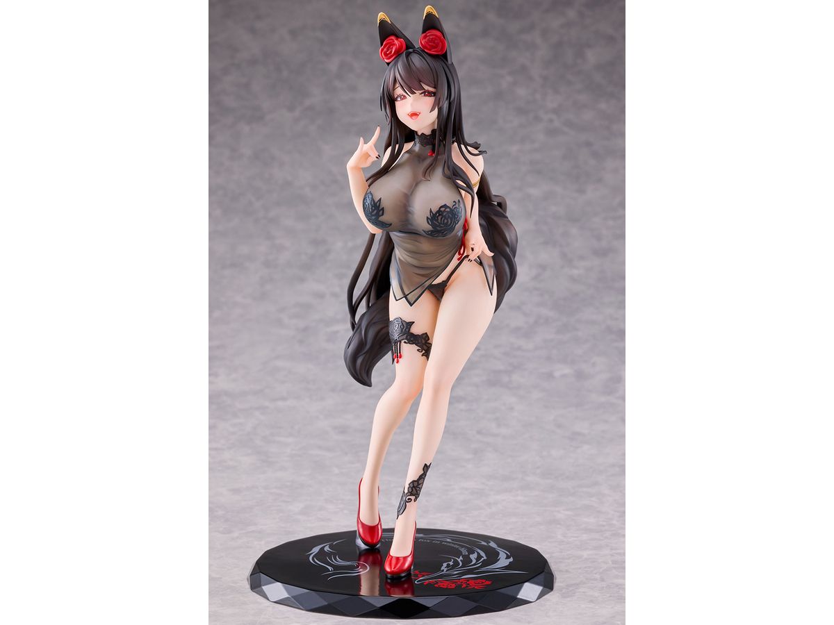 Rose Fox Girl Blooming in Midwinter Illustrated by TACCO Figure