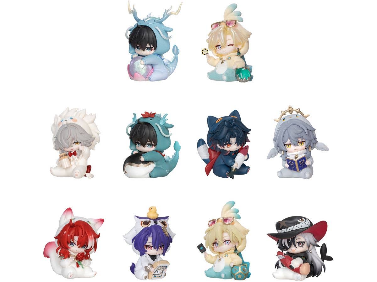Honkai: Star Rail Boys' Dorm Series Chibi Blind Boxes 1Box 8pcs