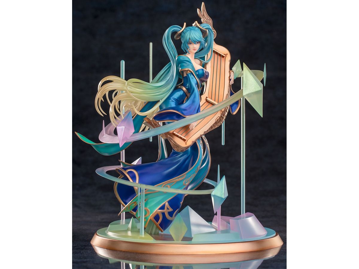 League of Legends Maven of the Strings Sona Figure