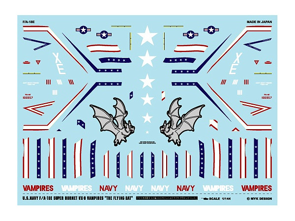 F/A-18E VX-9 Vampires The Flying Bat