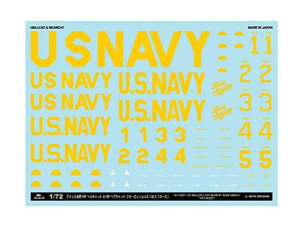 US Navy F6F Hellcat & F8F Paircat Blue Angels "40'S Blues"