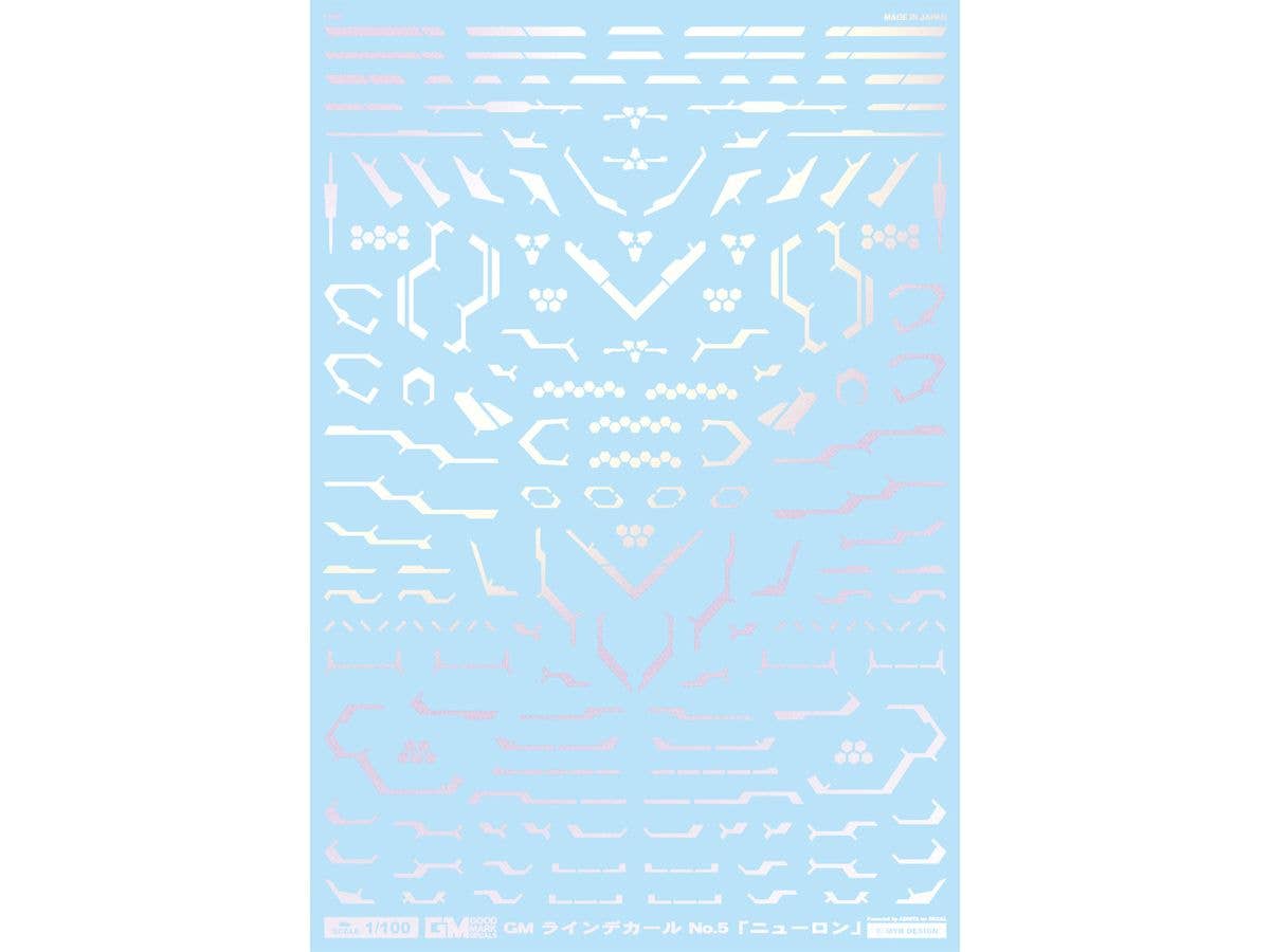 GM Line Decal No.5 Neuron Pearl Red