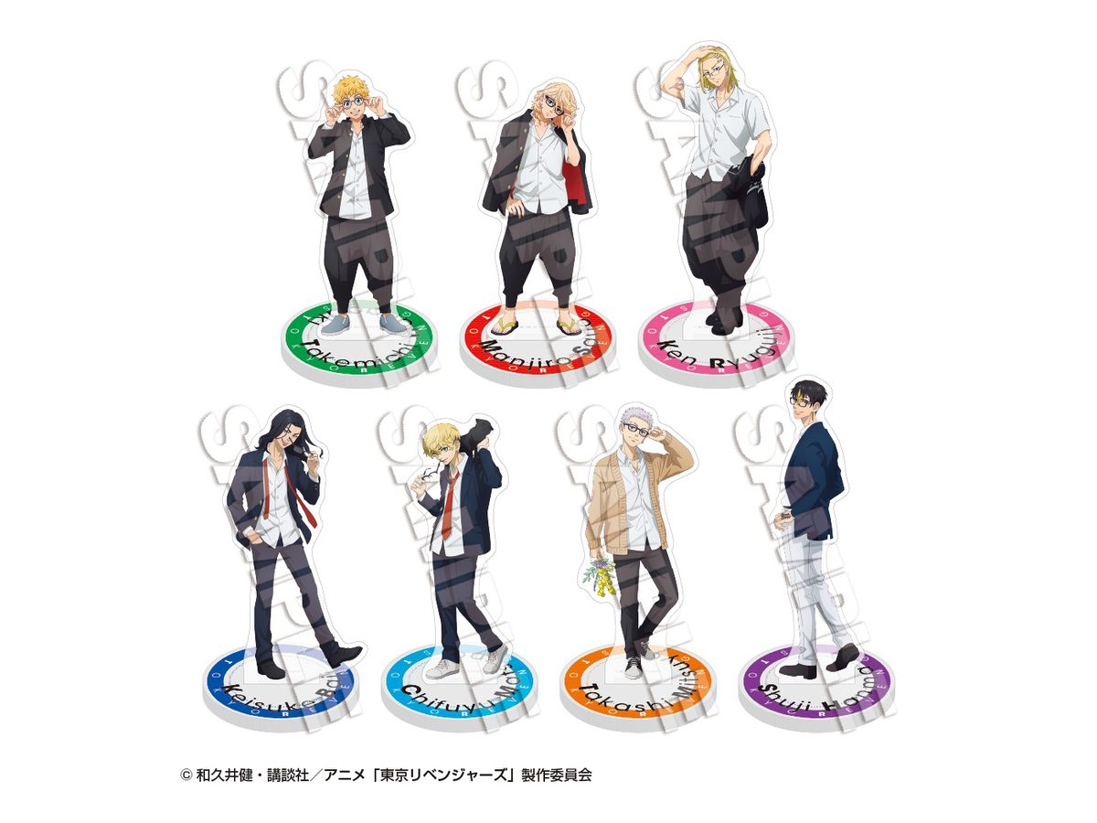 Tokyo Revengers: Mini Mini Acrylic Stand Collection Glasses: 1Box (7pcs)