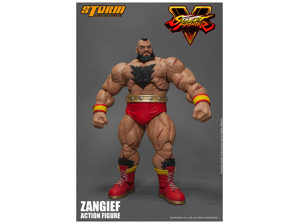 Street Fighter V: Action Figure Zangief