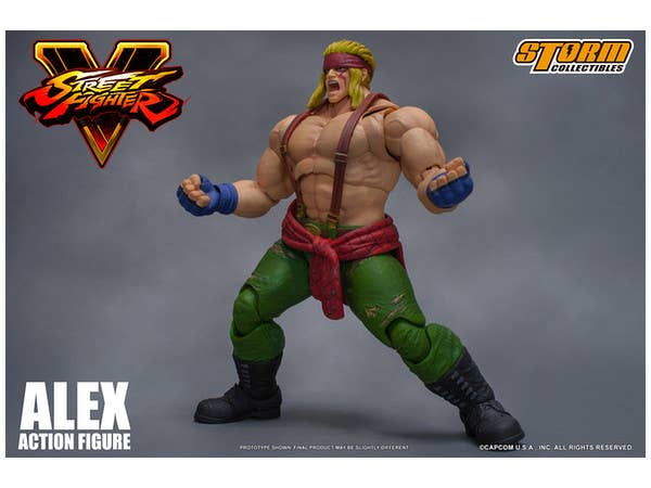 Street Fighter V: Action Figure Alex