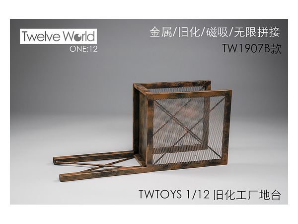 TW TOYS Display Diorama Ruins Steel Scaffolding B