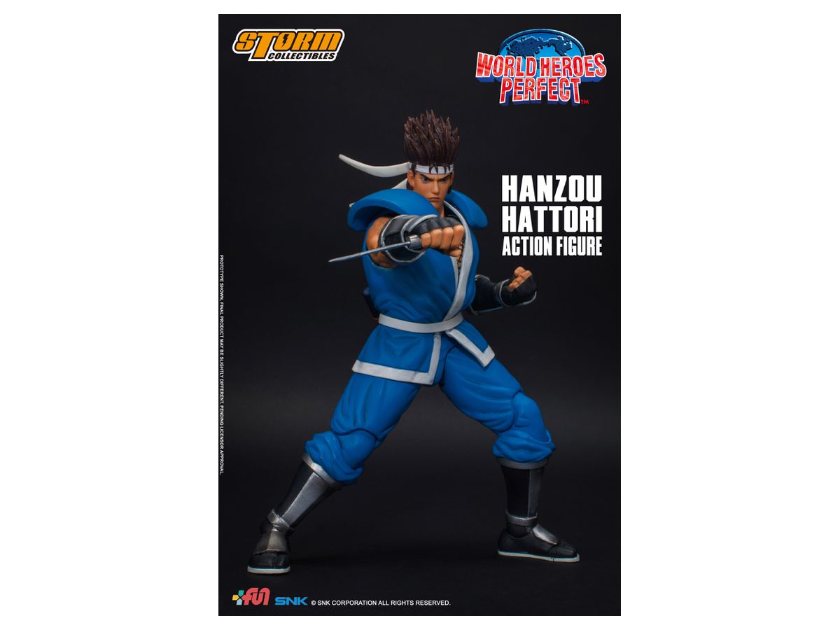 World Heroes Perfect: Action Figure Hanzo Hattori