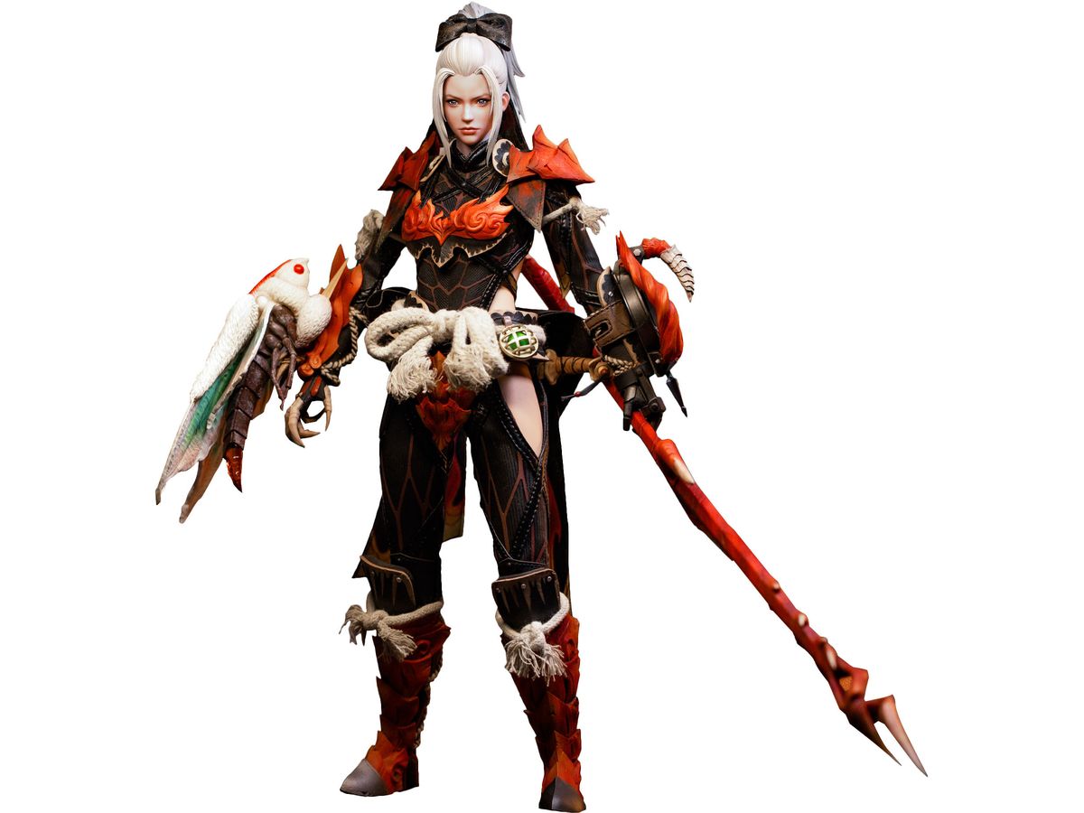 Nauts x DamToys Monster Hunter: Collectible Action Figure Garon Alpha Set Standard Ver.