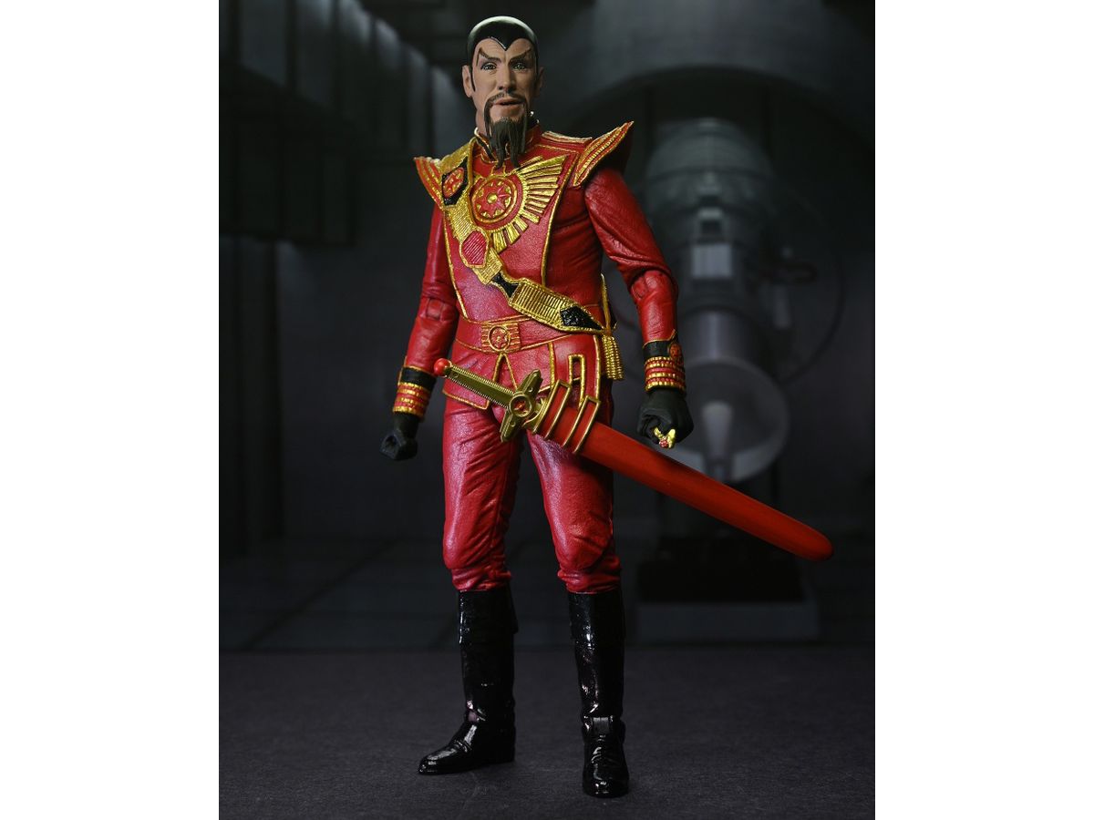 King Futures/ Flash Gordon: Ming Ultimate 7 Inch Action Figure Red Military Outfit Ver.