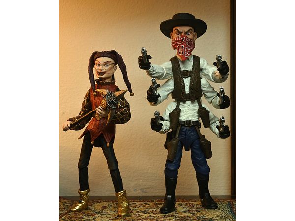 Puppet Master/ Jester & Six Shooter Ultimate Action Figure 2PK