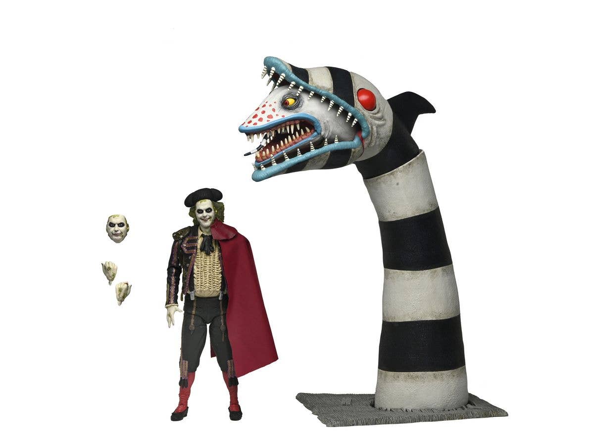 Beetlejuice Beetlejuice/Matador Beetlejuice & Sandworm Ultimate 7-inch Action Figure 2-Pack