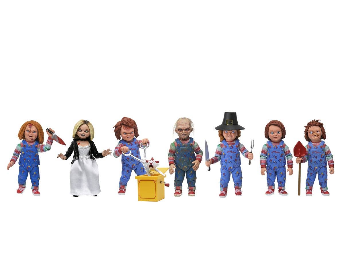 Child's Play 2 and Chucky TV Series / 7-inch Scale Action Figures Trading Figures Series 2: 1 Box12pcs