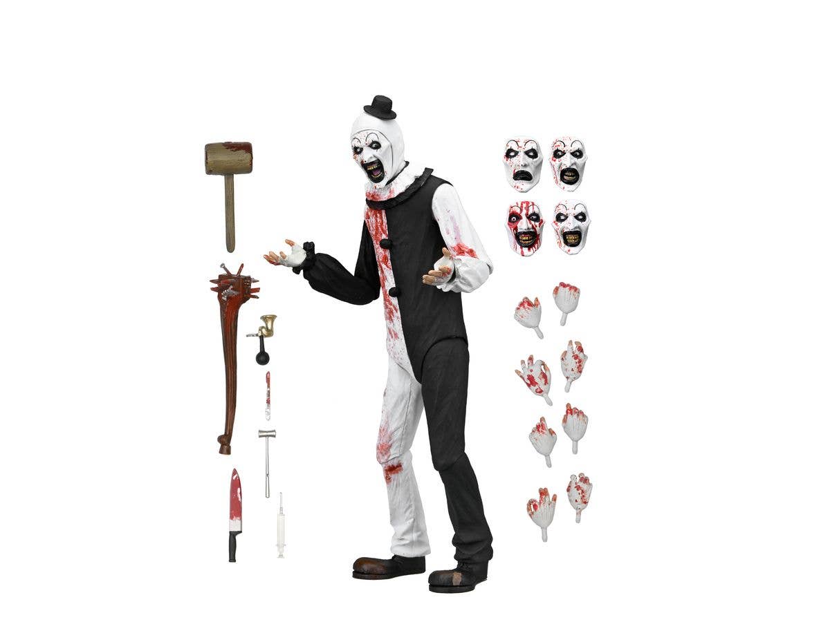 Terrifier 2 / Art the Clown Ultimate 7-inch Action Figure Blood Splatter Ver.
