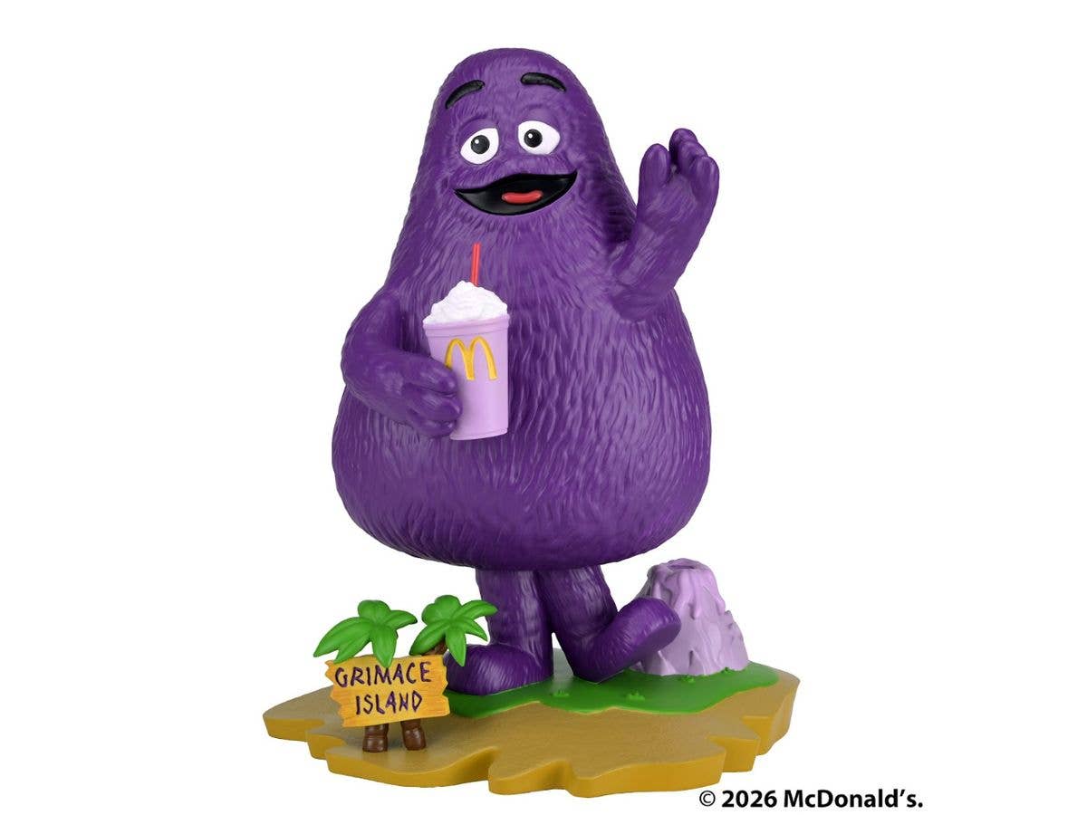 McDonald's/ The Grimace Bobblehead