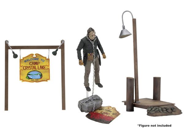 Friday The 13th 7-Inch Action Figure Series: Crystal Lake Camping Accessory Pack