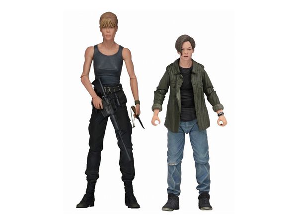 Terminator 2: Judgment Day Sarah Connor & John Connor Ultimate 7-inch Action Figure 2PK