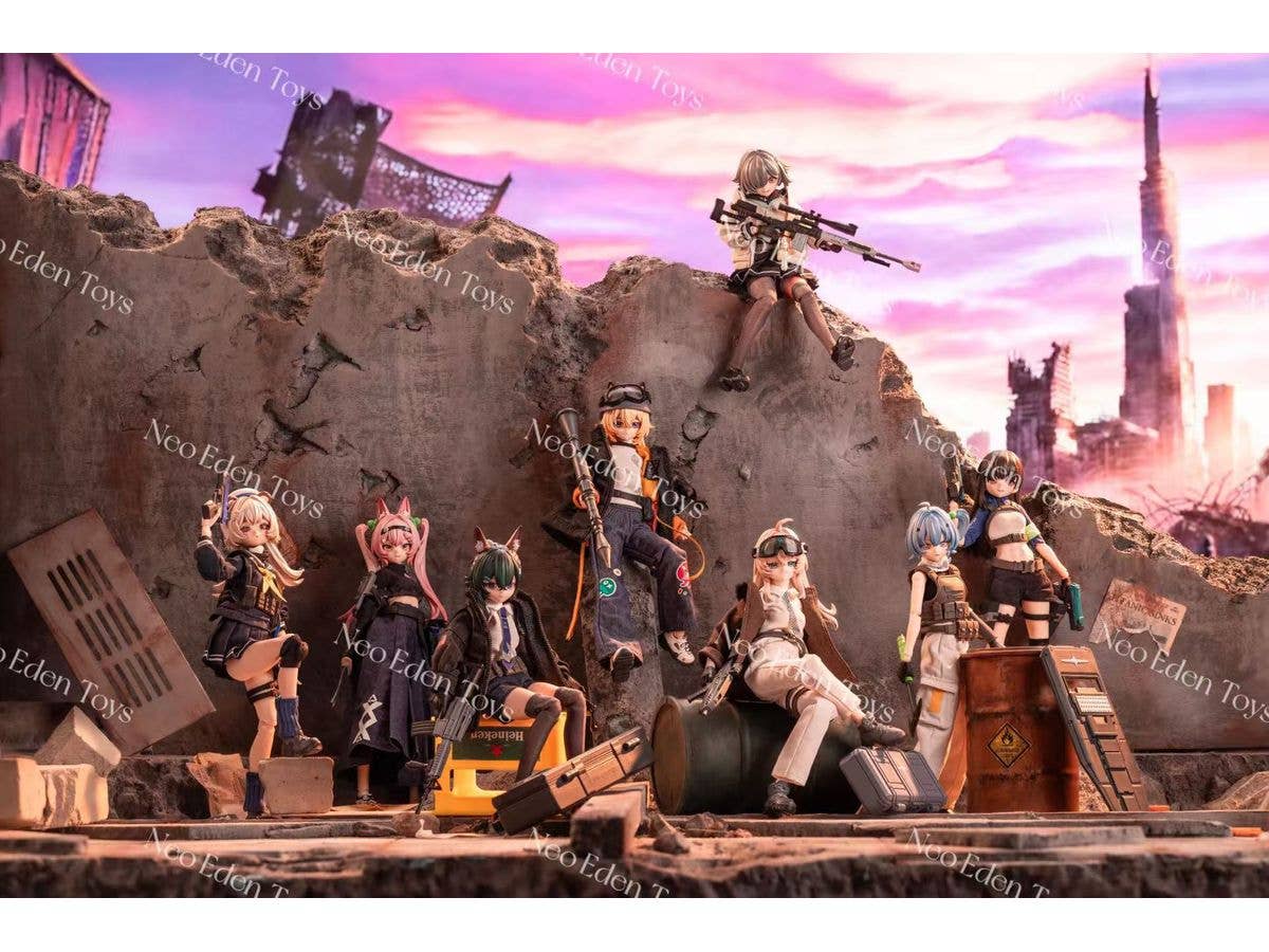 Black Iron Rest Series Trading Doll 1Box 8pcs