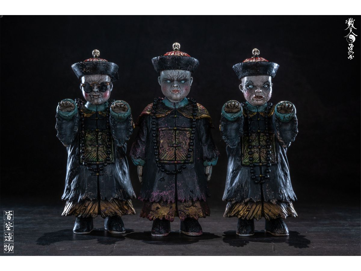 Kyonshi Memory Resin Statue C Set