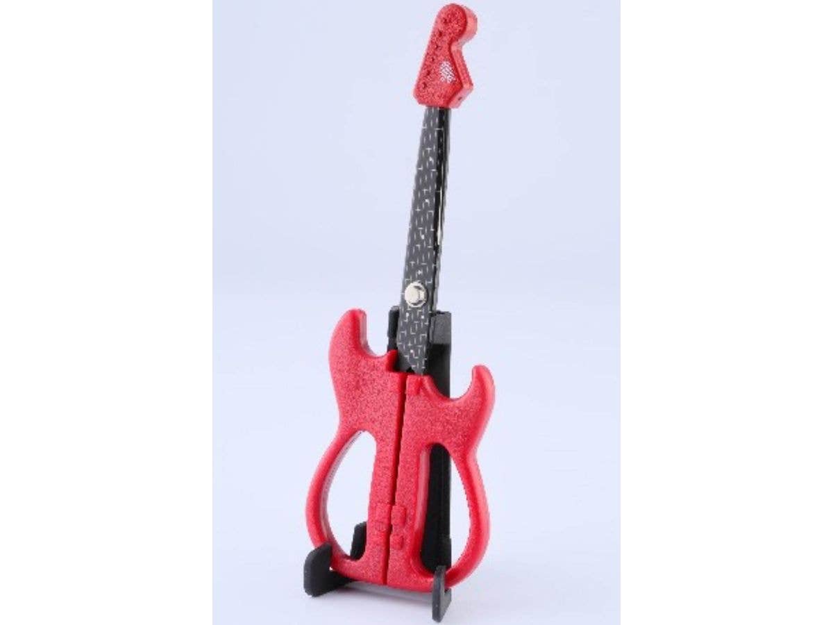 Guitar Scissors Sekisound (Red) with Stand