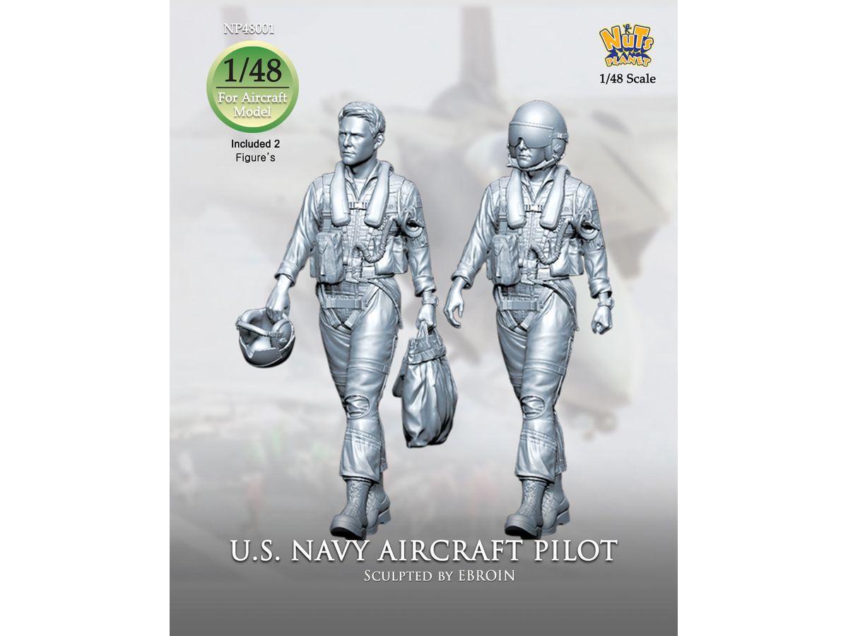 Modern U.S. Navy Fighter Pilot Set (2 pieces)