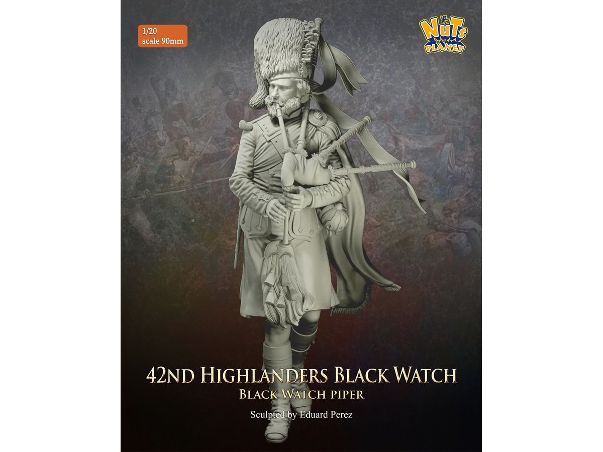42nd Royal Highland Regiment Black Watch Piper