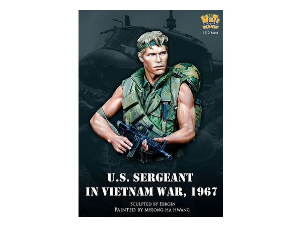 Vietnam War US Bust US Army Sergeant On Patrol Mission Vietnam 1967