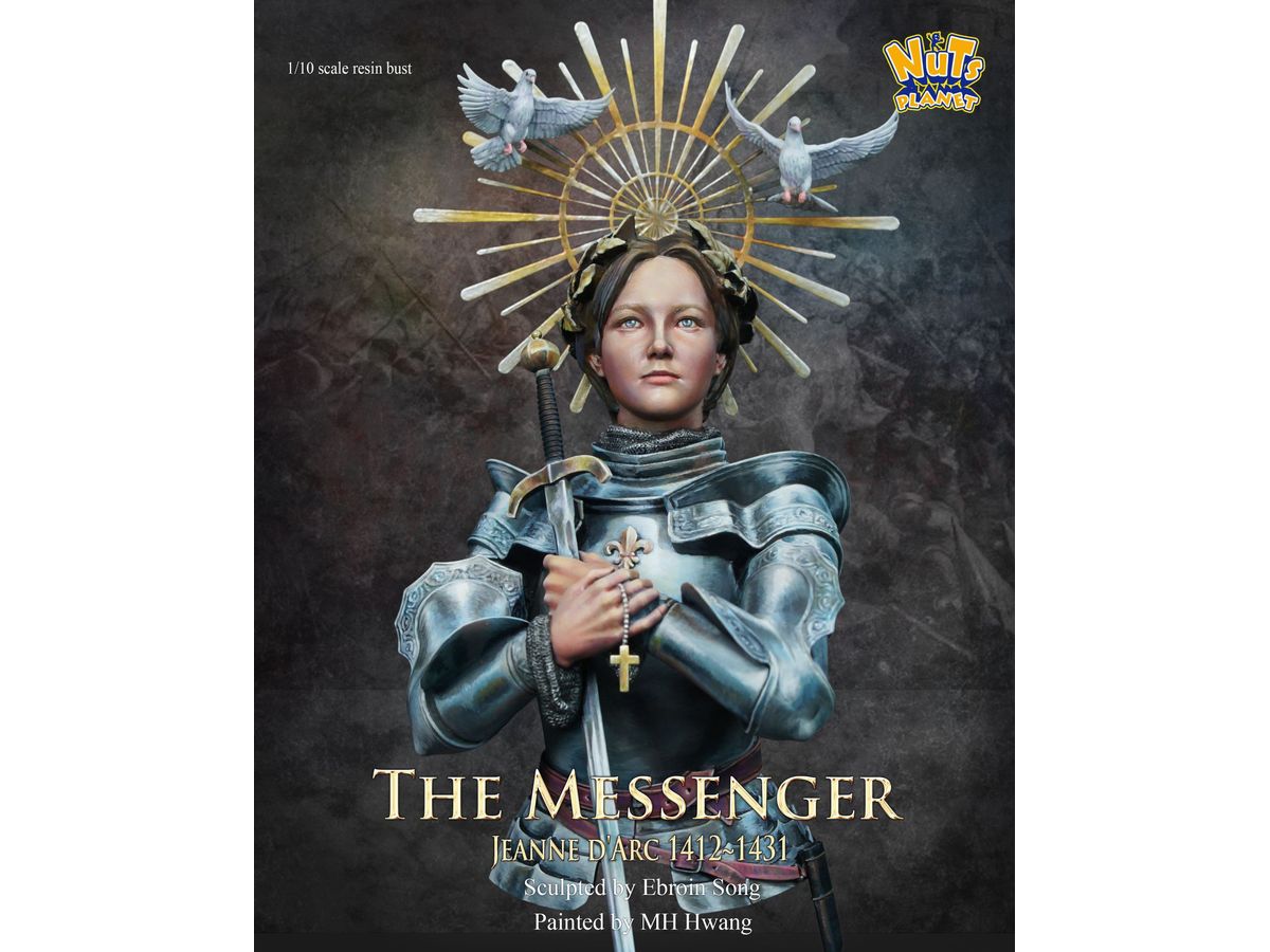 Messenger of God Joan of Arc 1412-1431 (Half-length Statue)