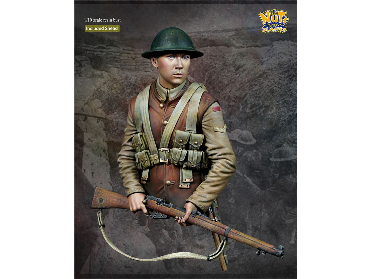 WWI British Army Infantry Last Man Standing Bust
