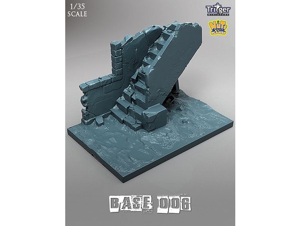 BASE 006 Wall With Collapsed Stairs