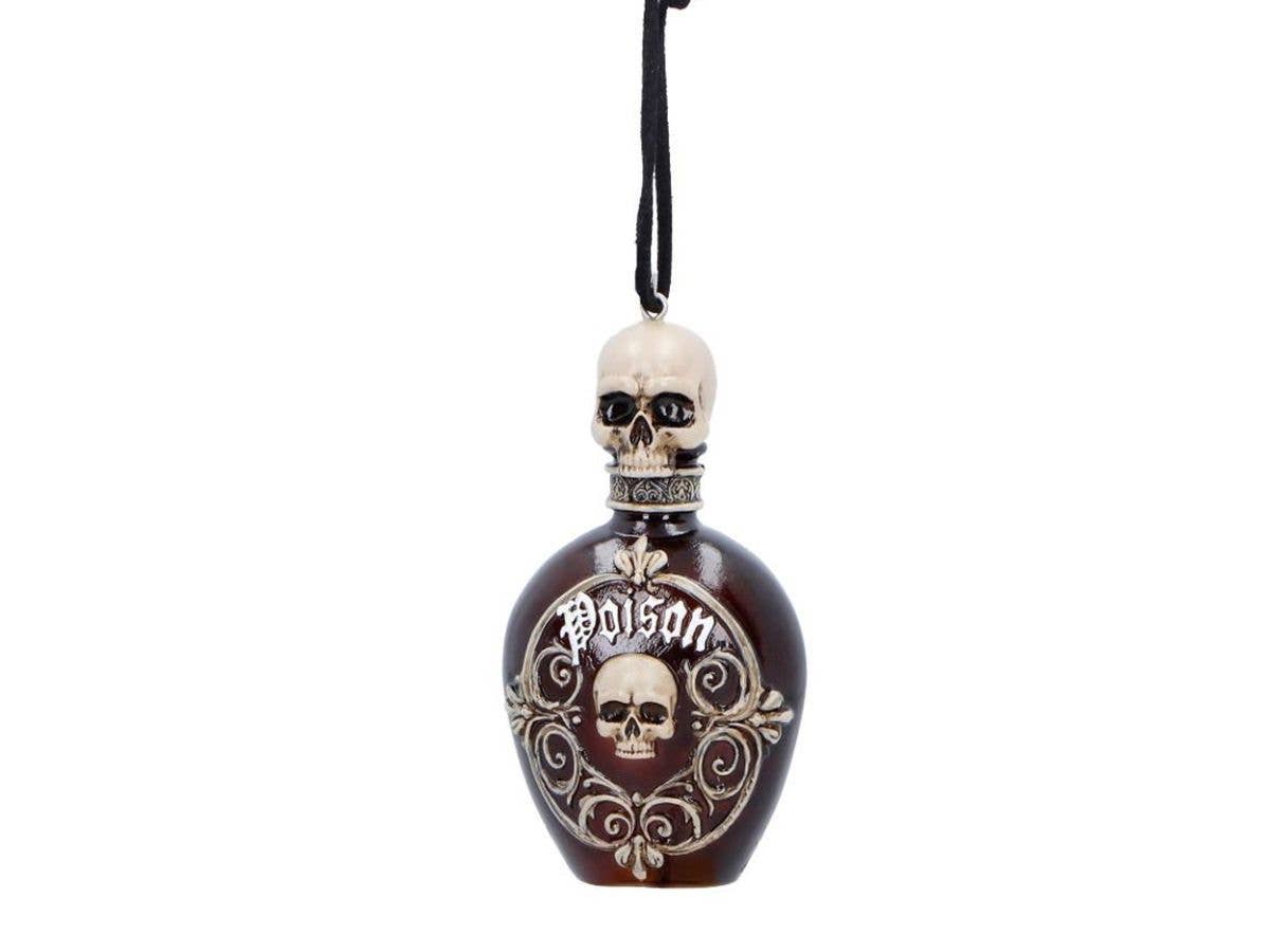 Poison Bottle Hanging Ornament