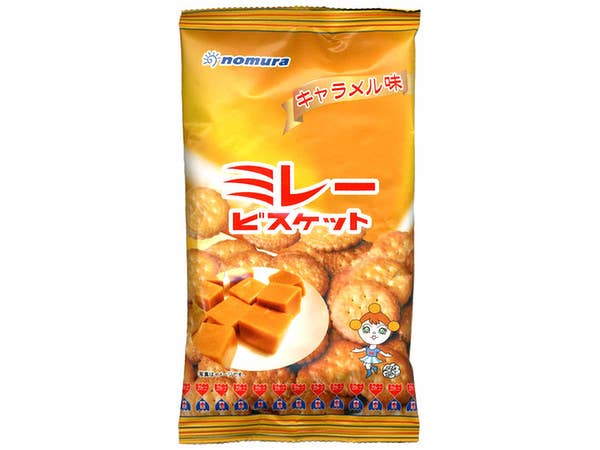 Millet Biscuit Caramel Flavor 110g
