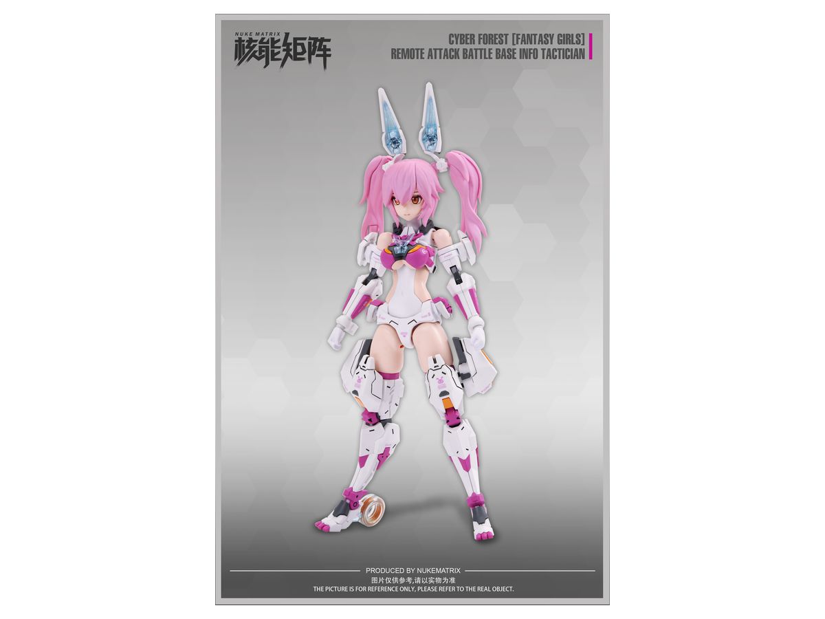CYBER FOREST FANTASY GIRLS Remote Attack Battle Base Infotechnician Plastic Model Kit (1/10.5 scale)