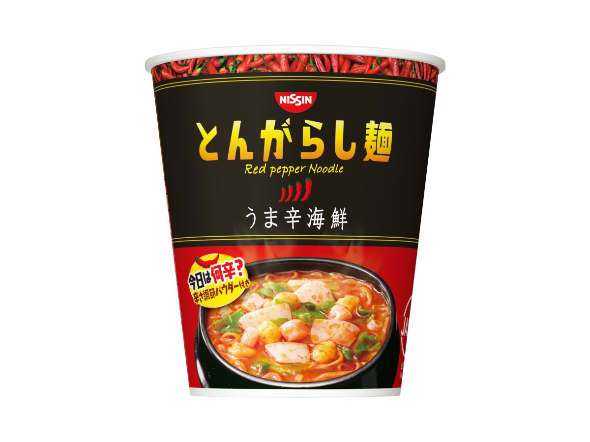 Nissin Noodles Chilli Pepper Tastey & Hot Seafood (64g)