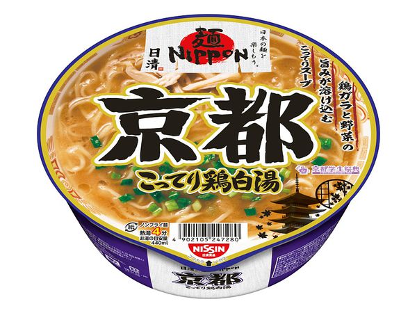 Nissin Noodles Nippon Kyoto Kotteri Chicken Paitan (109g)
