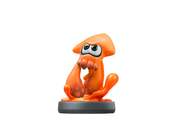 amiibo Squid - Orange (Splatoon Series)