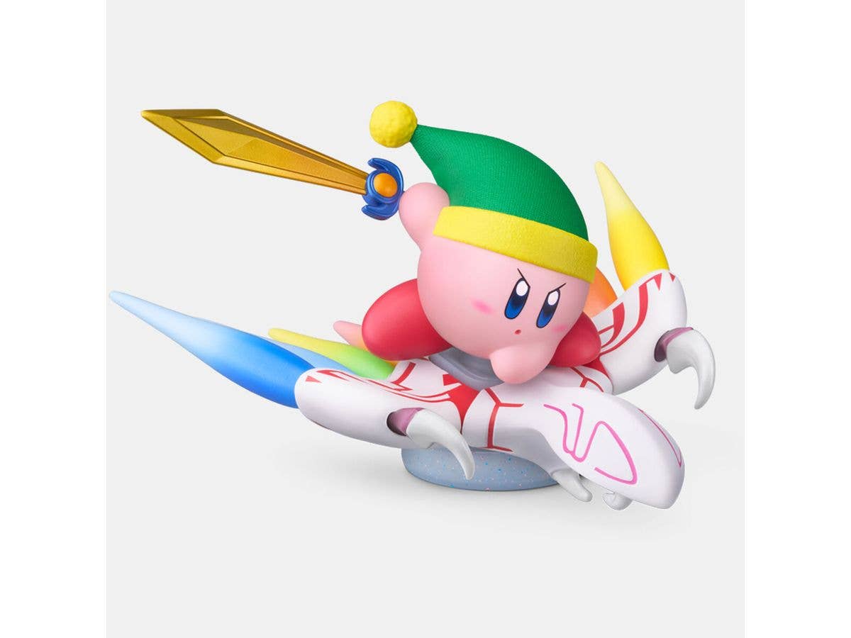 amiibo Sword Kirby & Dragoon (Kirby Air Riders Series)