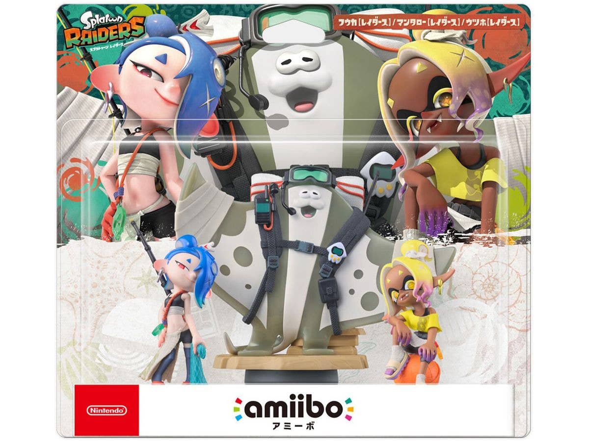amiibo Deep Cut Set [Shiver [Raiders] / Frye [Raiders] / Big Man [Raiders]] (Splatoon Series)