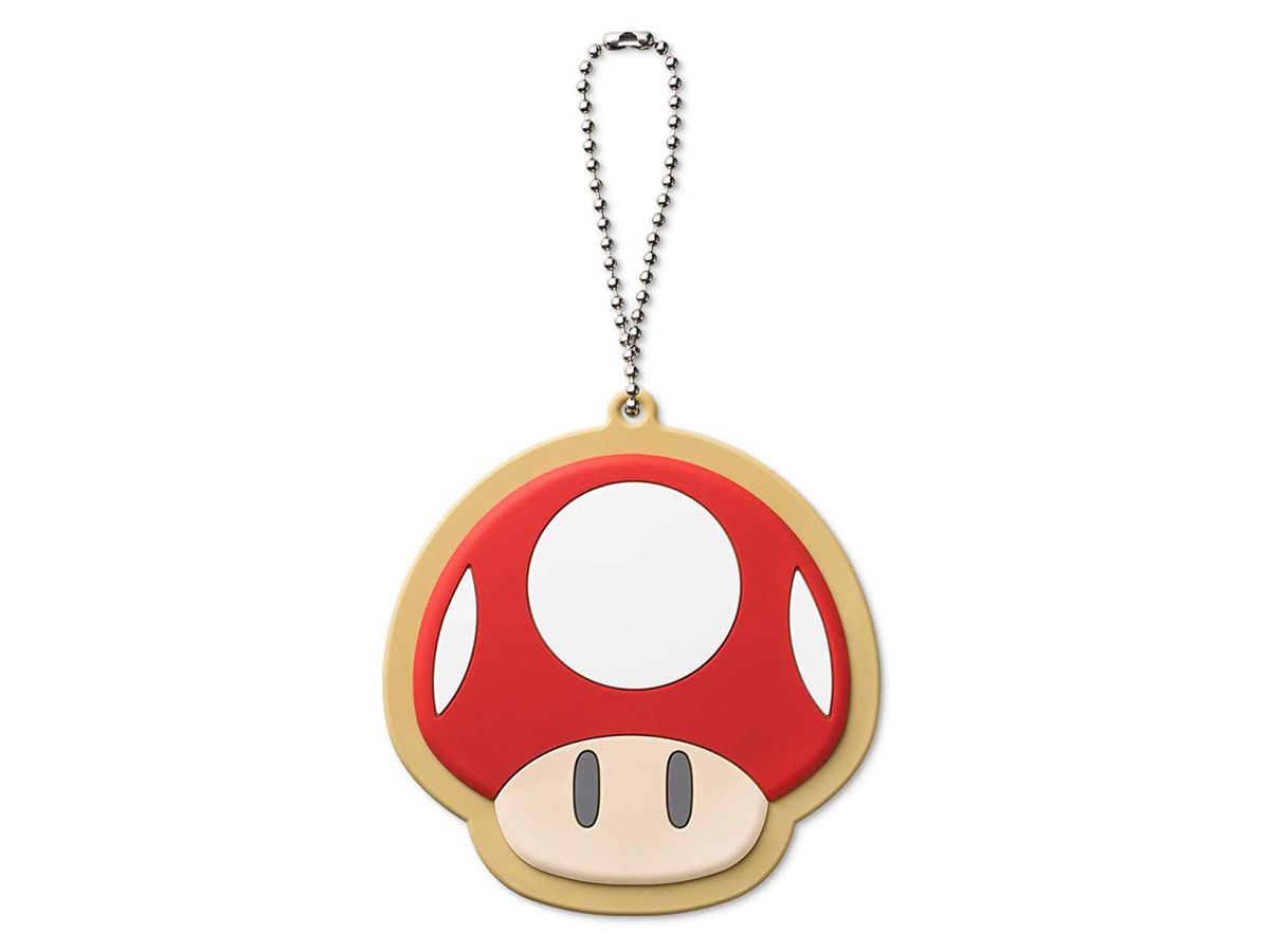 Super Mario Home & Party Rubber Mascot (Super Mushroom)