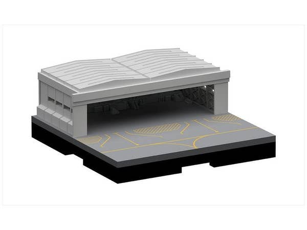 Geocraper Extension Unit #010 Airport Series Hangar