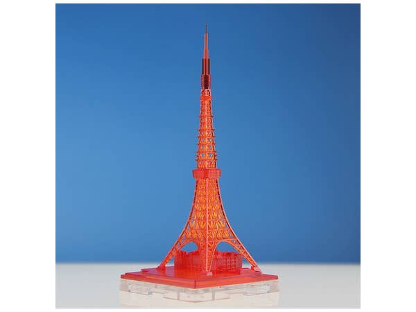Geocraper Tokyo Tower Illumination Color Clear Red