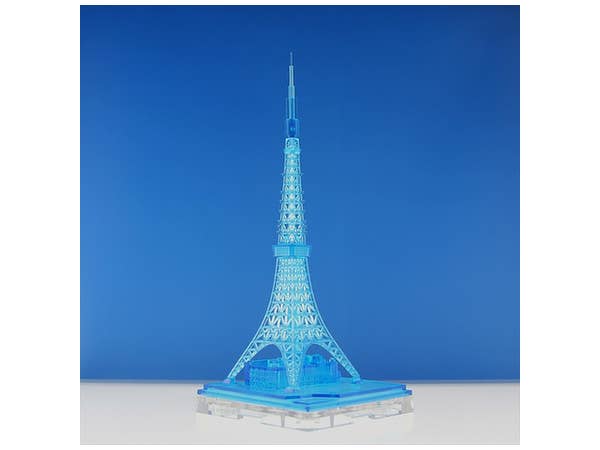 Geocraper Tokyo Tower Illumination Color Clear Blue