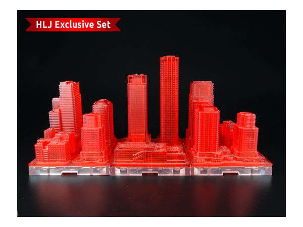 GeoCraper Illumination Unit Red Set (3pcs) [HLJ Exclusive]