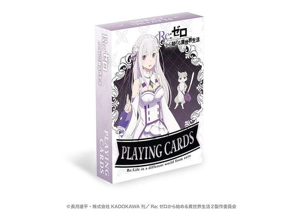 Re:Zero - Starting Life in Another World: Playing Cards