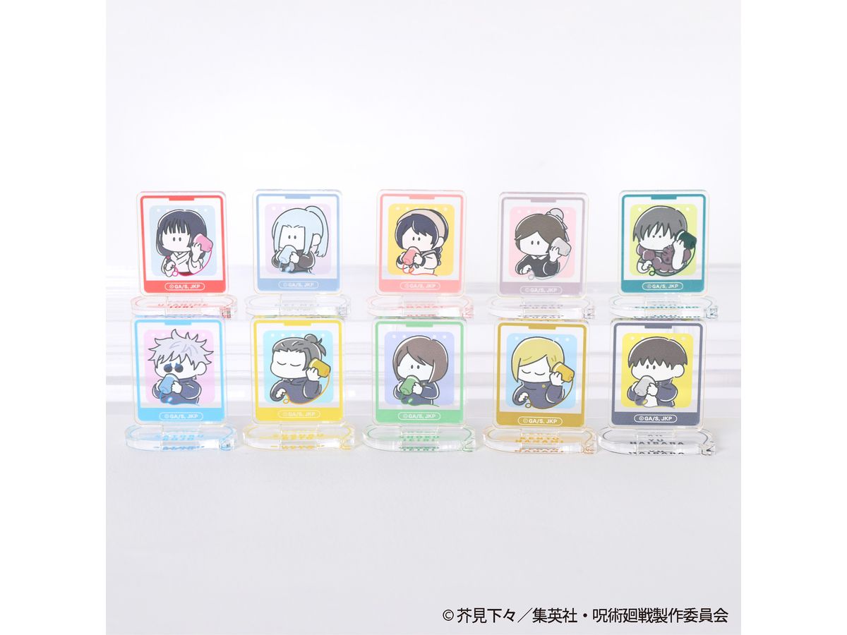 Jujutsu Kaisen: Td Mini Acrylic Stand - Hello, Hello, Kaitama, Tamaori - 1 Box, 10Pcs