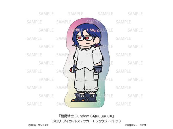 Mobile Suit Gundam GQuuuuuuX: Giroli Die-Cut Sticker Shuuji Ito