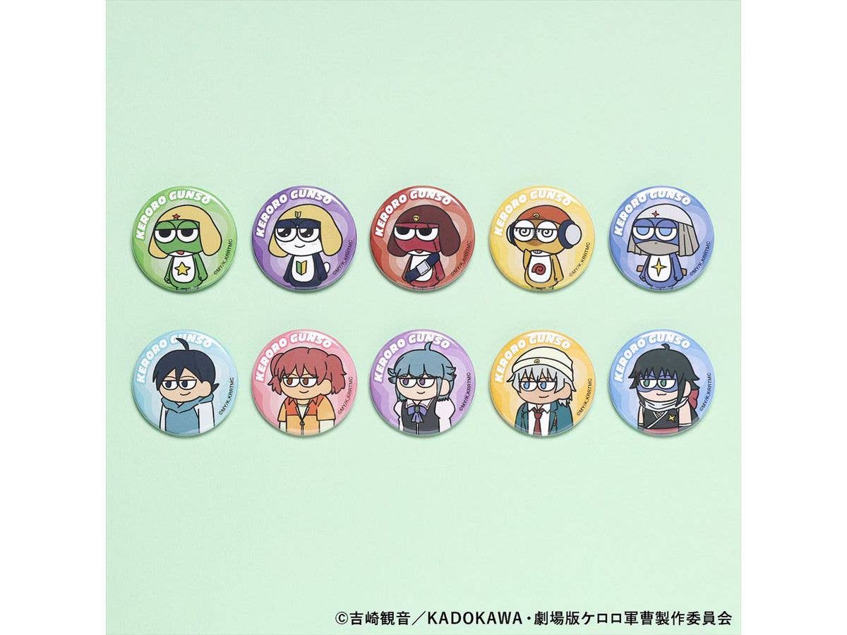 Sergeant Keroro: Jiro Trading Pin Badges 1 Box (10 pieces)