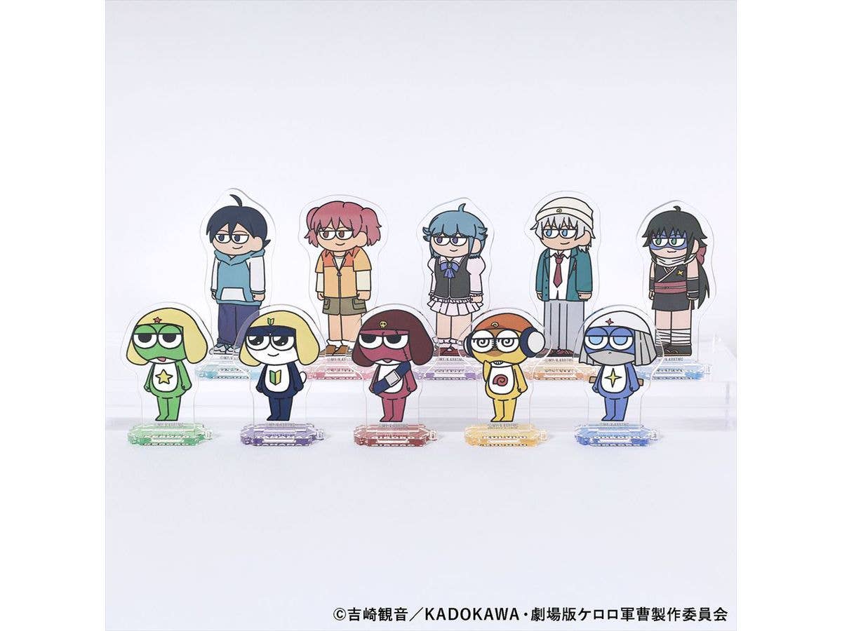 Sergeant Keroro: Jiro Trading Acrylic Stands 1 Box (10pcs)